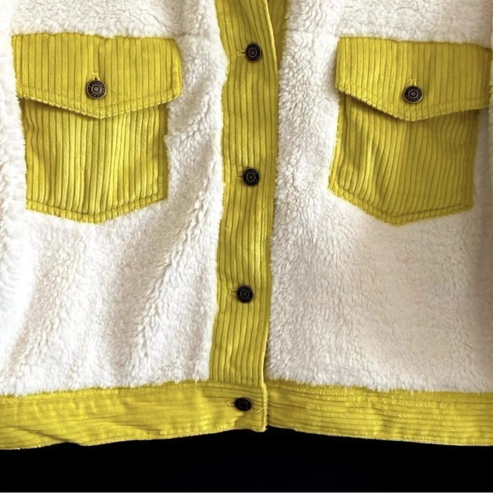 ANTHROPOLOGIE LESLIE
CORDUROY-TRIMMED JACKET - Picture 6 of 9